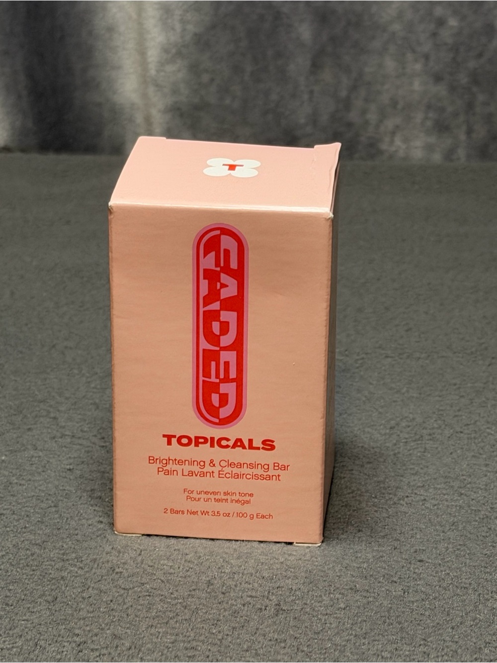 Faded Topicals Brightening & Cleansing Bar - Pink